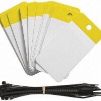 Brady Blank Tag,Polyester,Colored,PK25 102017