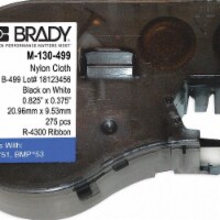 Brady Label Cartridge,Black/White,2 In. W  M-61-483