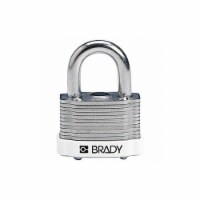 Brady Keyed Padlock,Different,1-5/16 W 143134