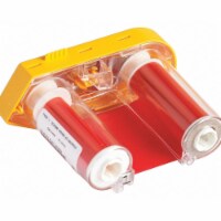 Brady Ribbon,Red,Scratch Resistant  M61-R4410-RD