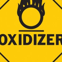 Brady DOT Container Label,4  Label W  121071