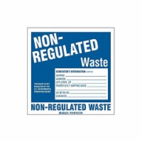 Brady DOT Handling Label,Waste,6 W,PK100 121153