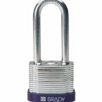 Brady Keyed Padlock,Alike,1-5/16 W,PK6  123279