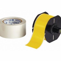 Brady Label Tape Roll,Yellow,2-1/4 in. W B30C-2250-483YL-KT