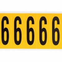 Brady Number Label,9,5in.Hx1-3/4in.W,Vinyl  1560-9