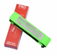 PRO BIKE TOOL Green Frame Strap & Tool Carrying Kit - MTB, Road & Gravel