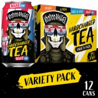New Belgium Voodoo Ranger Hardcharged Tea Variety Pack I Hard Tea Perspective: Main