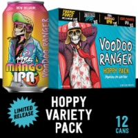 New Belgium Voodoo Ranger Hoppy Variety Pack Beer, 12 Pack, 12 fl oz Cans