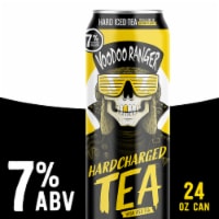 New Belgium Voodoo Ranger Hardcharged Lemon Hard Tea Single Can Perspective: Main