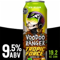 New Belgium Voodoo Ranger Tropic Force Tropical IPA Craft Beer Single Can Perspective: Main