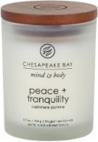 Chesapeake Bay Candle Mind & Body Peace + Tranquility Cashmere Jasmine Fragranced Candle Perspective: Main