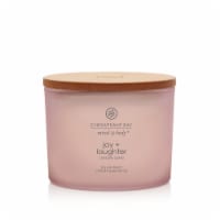 Chesapeake Bay Candle Mind and Body® 3-Wick Jar Candle Joy + Laughter Perspective: Main