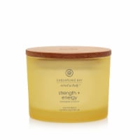 Chesapeake Bay Candle Mind and Body Strength and Energy 3-Wick Jar Candle Perspective: Main