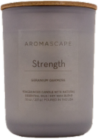 Aromascape Strength Geranium Oakmoss Jar Candle Perspective: Main