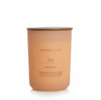 Aromascape Joy Mango Peach Jar Candle - Orange Perspective: Main