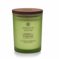Chesapeake Bay Mind & Body® Awaken + Invigorate Jar Candle Perspective: Main