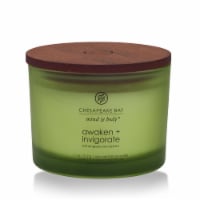 Chesapeake Bay Mind & Body® 3 Wick Jar Candle Awaken + Invigorate Perspective: Main
