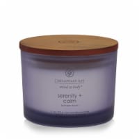 Chesapeake Bay Candle Mind & Body® Serenity + Calm Lavender Thyme Jar Candle Perspective: Main