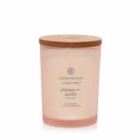 Chesapeake Bay Mind & Body® Stillness + Purity Rose Water Jar Candle Perspective: Main