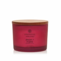 Chesapeake Bay Dream & Inspire Raspberry Coconut Scented Jar Candle Perspective: Main