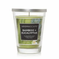 Aromascape® Candle Aromascape Bamboo + Eucalyptus Jar Candle Perspective: Main