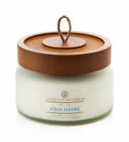 Chesapeake Bay Candle Heritage Aqua Marine Small Jar Candle Perspective: Main