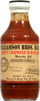 Williamson Bros Spicy Chipotle BBQ Sauce Perspective: front