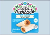 Mariano's Casa Mercado Mild Beef Tamales in Mole Sauce Perspective: Main