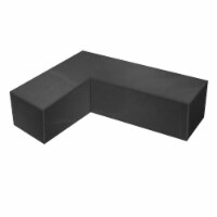 Outdoor L Shape Sofa Covers Water Resistant Dustproof Furniture Covers Sectional Sofa