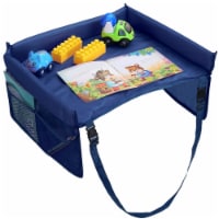 Kids Safety Travel Tray Waterproof Car Seat Play Tray Baby Drawing Board Snack Table Tablet