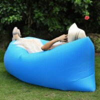 Inflatable Lounger Air Sofa Lazy Bed Sofa Portable Organizing Bag Water Resistant for