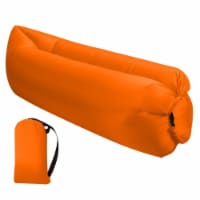 Inflatable Lounger Air Sofa Lazy Bed Sofa Portable Organizing Bag Water Resistant for