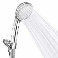 Handheld Shower Head Stainless High Pressure 5 Spray Settings Massage Spa Showerhead Chrome