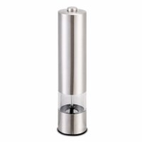 Electric Salt Pepper Grinder with Light Adjustable Coarseness Stainless Steel Salt Pepper