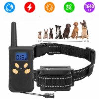 Dog Training Collar IPX7 Waterproof Pet Beep Vibration Electric Shock Collar