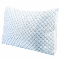 Cooling Memory Foam Pillow Ventilated Soft Bed Pillow with Cooling Gel Infused Memory Foam