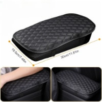 Car Armrest Pad Cover PU Leather Auto Center Console Seat Box Cover Protector Car Accessories