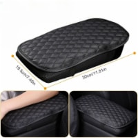 Pu Leather Car Armrest Pad Cover Mat Auto Seat Armrests Box Pads