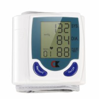 Blood Pressure Monitor Wrist Digital High Blood Pressure Cuff Heartbeat Tester with 60