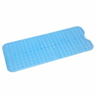 Non-Slip Bathtub Shower Mat Washable Anti-Bacterial PVC Bath Mat w/ Suction  Cup