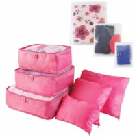 9Pcs Clothes Storage Bags Water-Resistant Travel Luggage Organizer Clothing Packing Cubes Hot