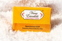 Vana Essentials Organic Sandalwood Soap (110 gms) -Cleansing Natural Glowing Skin
