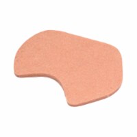 McKesson Beige Dancer Sesamoid Pad 2L 1/8 Inch Thick Adhesive for Left Foot 49226, 25 Ct