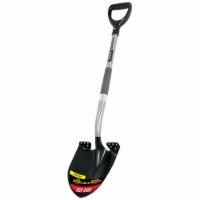 Truper 7598576 11 x 8.75 x 27 in. D-Handle Steel Round Point Shovel, Assorted