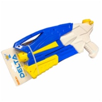 Delta Blue/Yellow Plastic Water Gun - Total Qty: 1