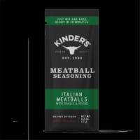 Kinders 407186 0.6 oz Italian Meatballs Seasoning Mix - Pack of 15