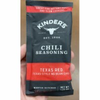 Kinders 407188 1.25 oz Texas Red Chili Seasoning Mix - Pack of 15