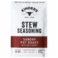 Kinders® Sunday Pot Roast with Rich Gravy Stew Seasoning Perspective: Main