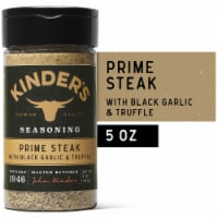 Kinder's® Prime Steak with Black Garlic and Truffle Seasoning Perspective: Main
