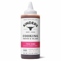 Kinder's Thai BBQ Cooking Sauce Chili Ginger & Garlic Handcrafted No HFCS 15.5oz